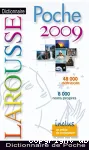 Dictionnaire poche 2009